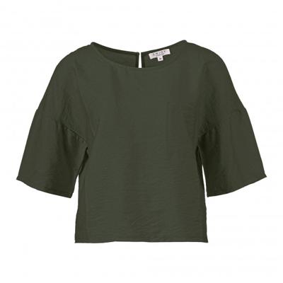 Enjoy - Groen | Dames | Top | Groen | XL | regular | Kamst mode