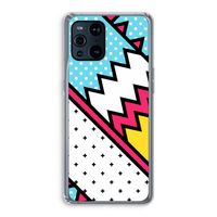 Pop Art #2: Oppo Find X3 Pro Transparant Hoesje