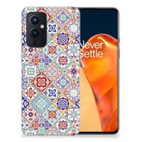 OnePlus 9 | TPU | Siliconen hoesje | Tiles Color