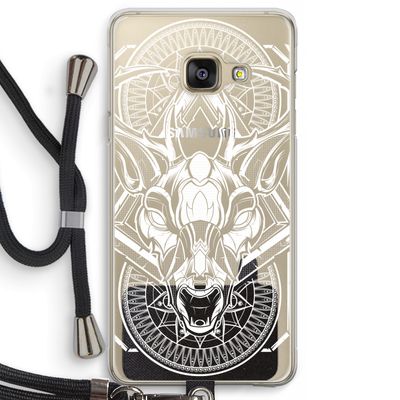 Oh Deer: Samsung Galaxy A3 (2016) Transparant Hoesje met koord