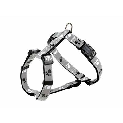Hondentuigje Trixie Silver Reflect Zwart Grijs XS/S