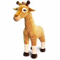 Pluche giraffe knuffel staand 100cm - thumbnail