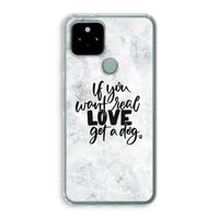 Partner in crime: Google Pixel 5 Transparant Hoesje