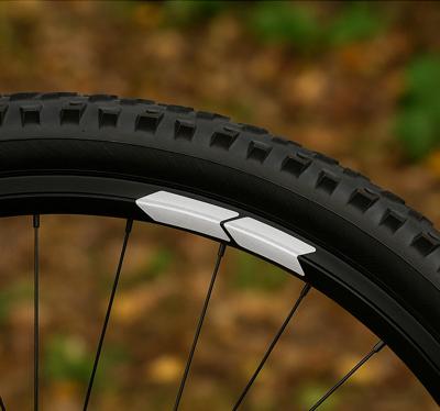 Fiets sticker velgrand pijlen