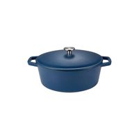 Buccan - Hamersley - Gietijzeren braadpan 29cm - Blauw - thumbnail