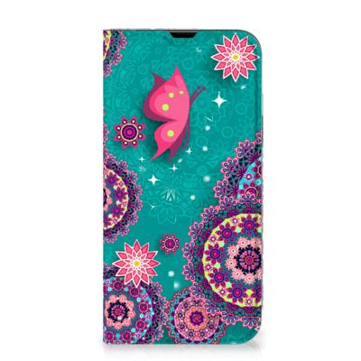 iPhone 13 Pro Max | Bookcase | Cirkels en Vlinders