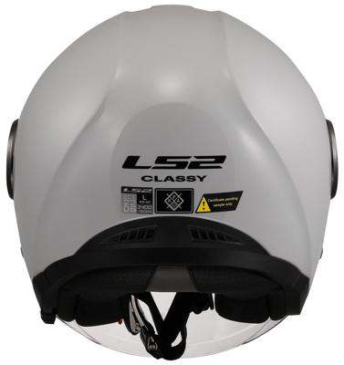 LS2 "of620 classy solid" jethelm helmet of620 classy solid xl grey