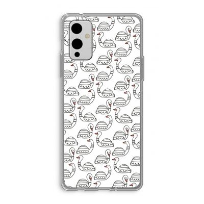 Zwanen: OnePlus 9 Transparant Hoesje