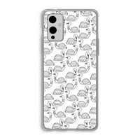 Zwanen: OnePlus 9 Transparant Hoesje