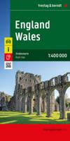 Wegenkaart - landkaart Engeland - Wales | Freytag & Berndt