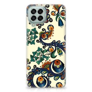 Siliconen Hoesje Samsung Galaxy M33 Barok Flower