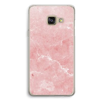 Roze marmer: Samsung A3 (2017) Transparant Hoesje
