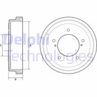Remtrommel DELPHI, u.a. für Suzuki