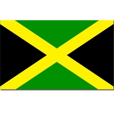 Vlag Jamaica - 90 x 150 cm - Jamaicaanse Vlag - Jamaica - polyester - supporters Vlag Jamaica - 90 x 150 cm - Jamaicaanse Vlag - Jamaica - polyester - supporters