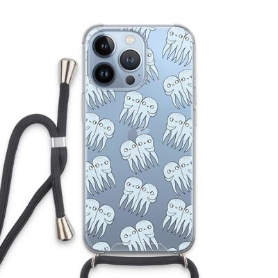 Octopussen: iPhone 13 Pro Transparant Hoesje met koord