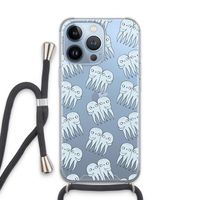Octopussen: iPhone 13 Pro Transparant Hoesje met koord