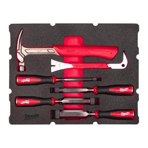 Milwaukee Foam inlay geschikt voor alle PACKOUT™ gereedschapskoffers met lades voor de timmerman | 6-delig - 4932493641