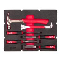 Milwaukee Foam inlay geschikt voor alle PACKOUT™ gereedschapskoffers met lades voor de timmerman | 6-delig - 4932493641