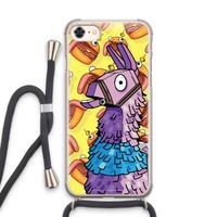 Loot Burger: iPhone 7 Transparant Hoesje met koord