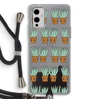 Sansevieria: OnePlus 9 Transparant Hoesje met koord