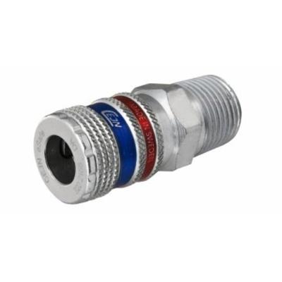 CEJN - veiligheidssnelkoppeling - eSafe 320 - 025 x R1/2 buitendraad - 10-320-2155