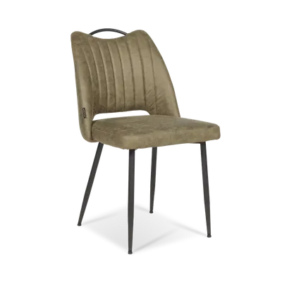 Eetkamerstoel Rodney - Otis Olijf Eetkamerstoel Rodney - Otis Olijf