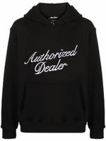 Just Don hoodie Authorized Dealer à slogan imprimé - Noir