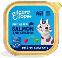 Edgard & Cooper Kattenvoer Adult Paté Zalm - Kip 85 g