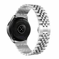 Garmin Forerunner 570 (42mm) / 55 / 245 / 645 - Stalen band - Zilver