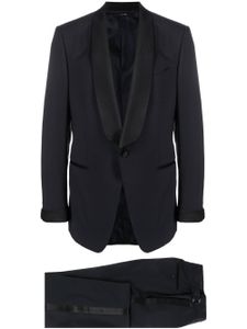 TOM FORD costume en laine à coupe droite - Noir