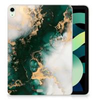 Tablet Back Cover voor iPad Air (2020/2022) 10.9 inch Marmer Groen Tablet Back Cover voor iPad Air (2020/2022) 10.9 inch Marmer Groen