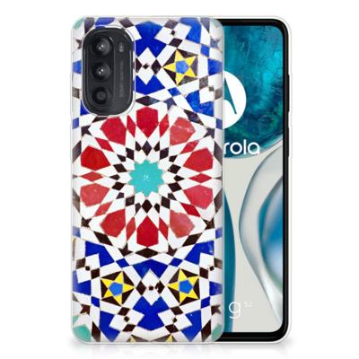 Motorola Moto G52/G82 | TPU | Siliconen hoesje | Mozaïek