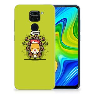 Xiaomi Redmi Note9 Telefoonhoesje met Naam Doggy Biscuit