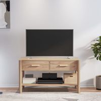 Tv-meubel 82x38x45 cm bewerkt hout