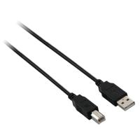 Kabel USB A naar USB B V7 V7E2USB2AB-1.8M Zwart