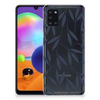 Samsung Galaxy A31 | TPU Case | Leaves Blue