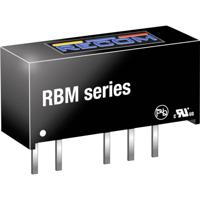 RECOM RBM-0512D DC/DC-converter, print 41 mA 1 W Aantal uitgangen: 2 x Inhoud 1 stuk(s) - thumbnail