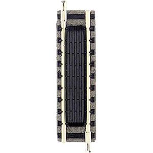 N Fleischmann Piccolo (met ballastbed) 9115 Rechte rails, Schakelcontact 55.5 mm 2 stuk(s)