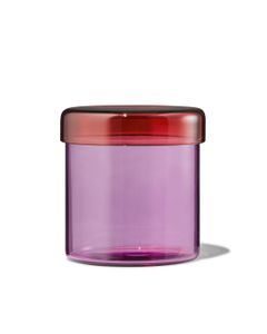 HEMA Glazen Pot Ø10x11 Roze (multi)