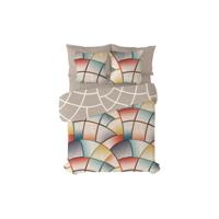 Dekbedovertrek Pierre Cardin Lucas Bruin 144 Draden 220 x 230 cm