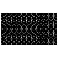 Scanpart inductie beschermmat 90x52 cm zwart/siliconen Scanpart inductie beschermmat 90x52 cm zwart/siliconen