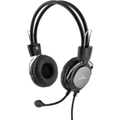 BLUESTORK MC201 multifunctionele headset - Compatibel met Windows, MAC, Smartphone en tablet voor veelzijdig gebruik.