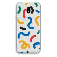 Illustratieve pop 2: Samsung Galaxy J3 (2017) Transparant Hoesje Illustratieve pop 2: Samsung Galaxy J3 (2017) Transparant Hoesje