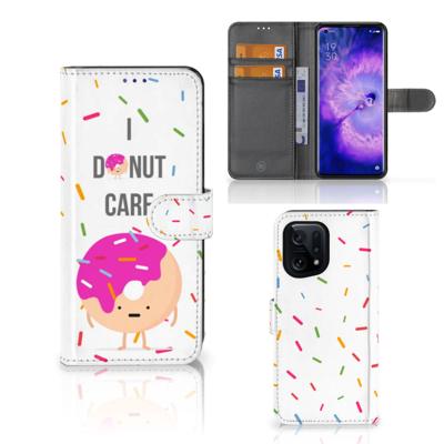 OPPO Find X5 | Book Cover | Donut Roze