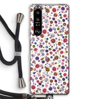Planets Space: Sony Xperia 1 III Transparant Hoesje met koord