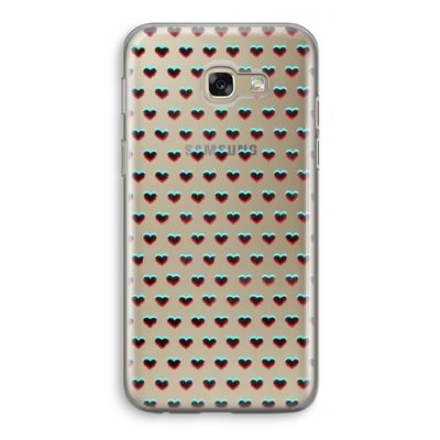 Hartjes: Samsung Galaxy A5 (2017) Transparant Hoesje