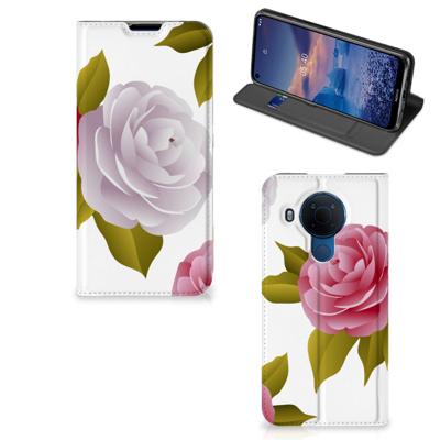 Nokia 5.4 Smart Cover Roses Nokia 5.4 Smart Cover Roses