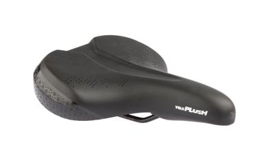 Velo zadel e-bike comfort met handgreep zwart doos 10 stuks