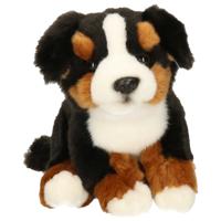 Hermann Teddy Knuffeldier hond Berner Sennen - pluche - premium knuffels - multi kleur - 15 cm   -
