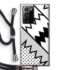 Pop Art #5: Samsung Galaxy Note 20 Ultra / Note 20 Ultra 5G Transparant Hoesje met koord